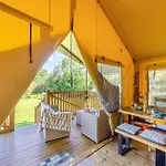 Little North Field Family Safari Tent Glamping Near Harrogate